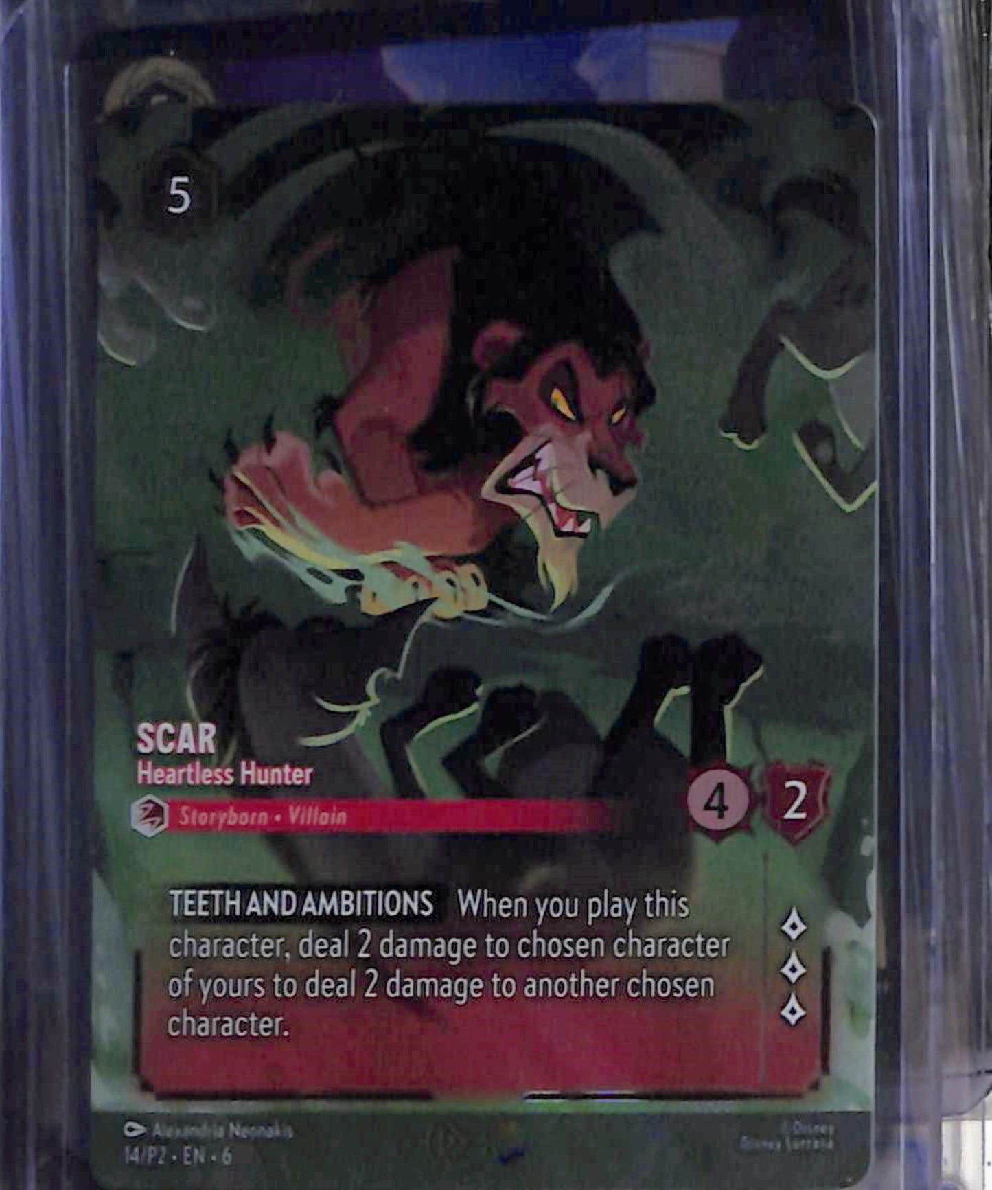 Disney Lorcana Promo - Scar Heartless Hunter - 14/P2