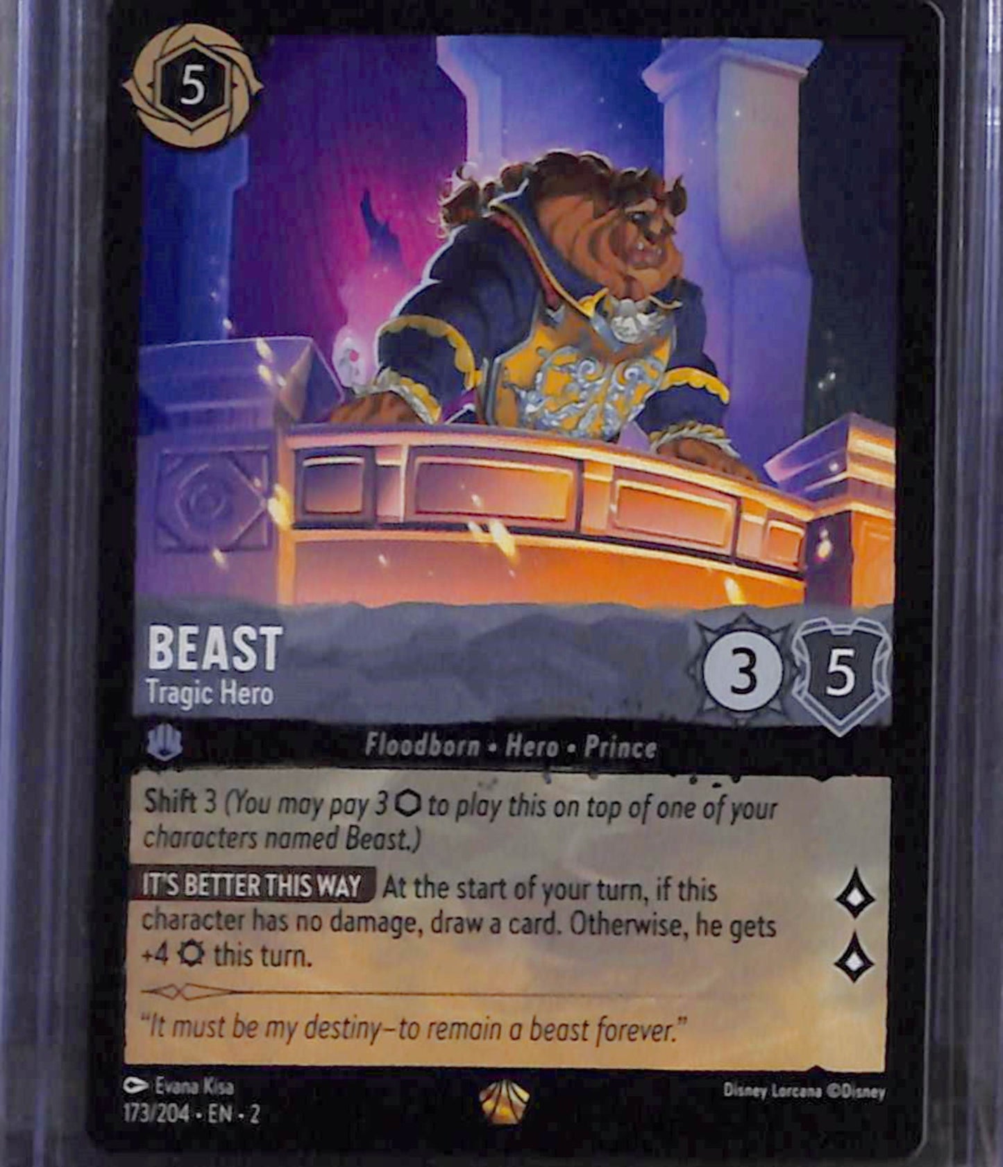 Disney Lorcana - Beast Tragic Hero - 173/204