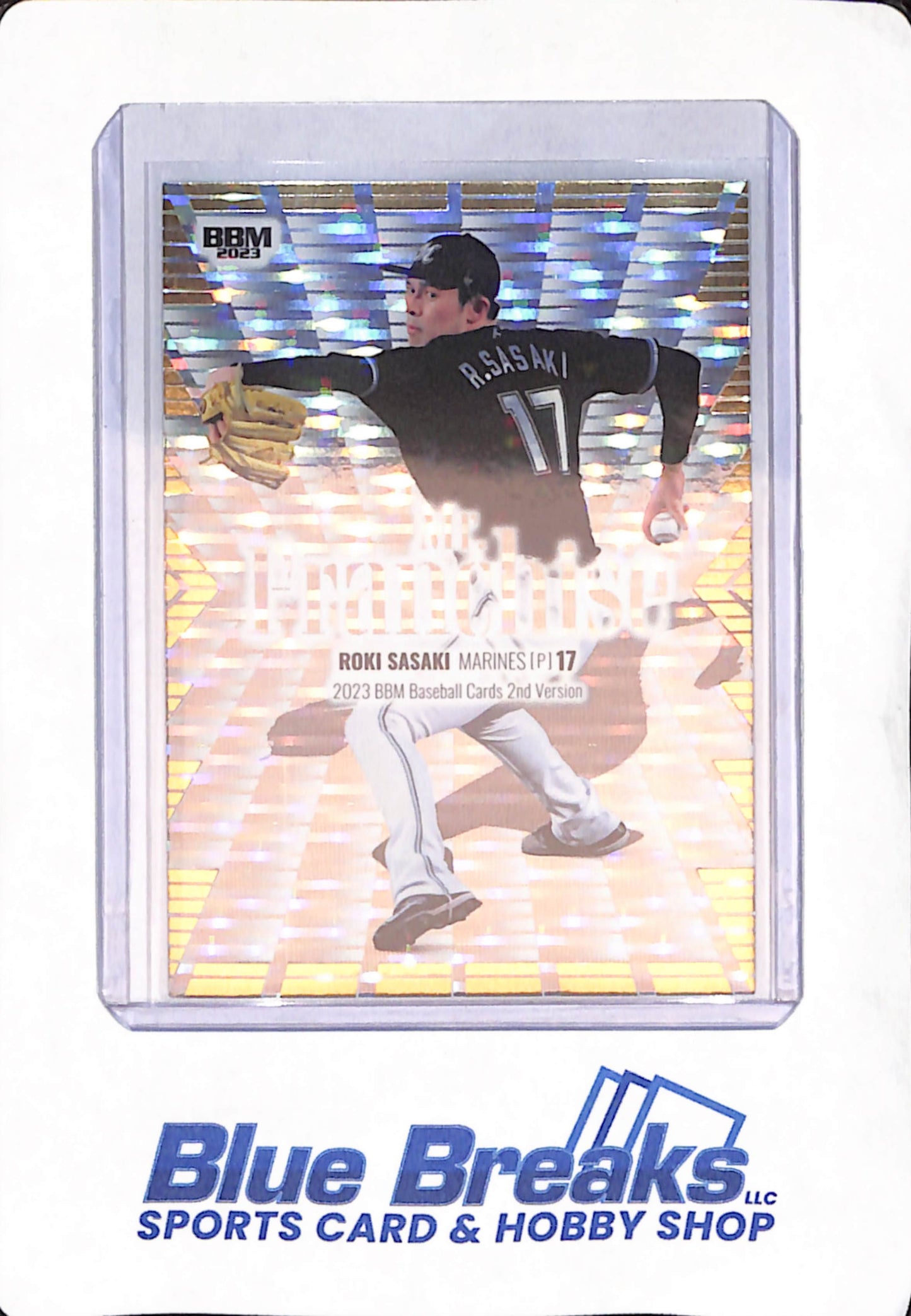 2023 BBM Baseball Cards 2nd Version - Mr Franchise - Roki Sasaki - Chiba Lotte Marines - Japanese - Baseball - 200/200 - #MF05