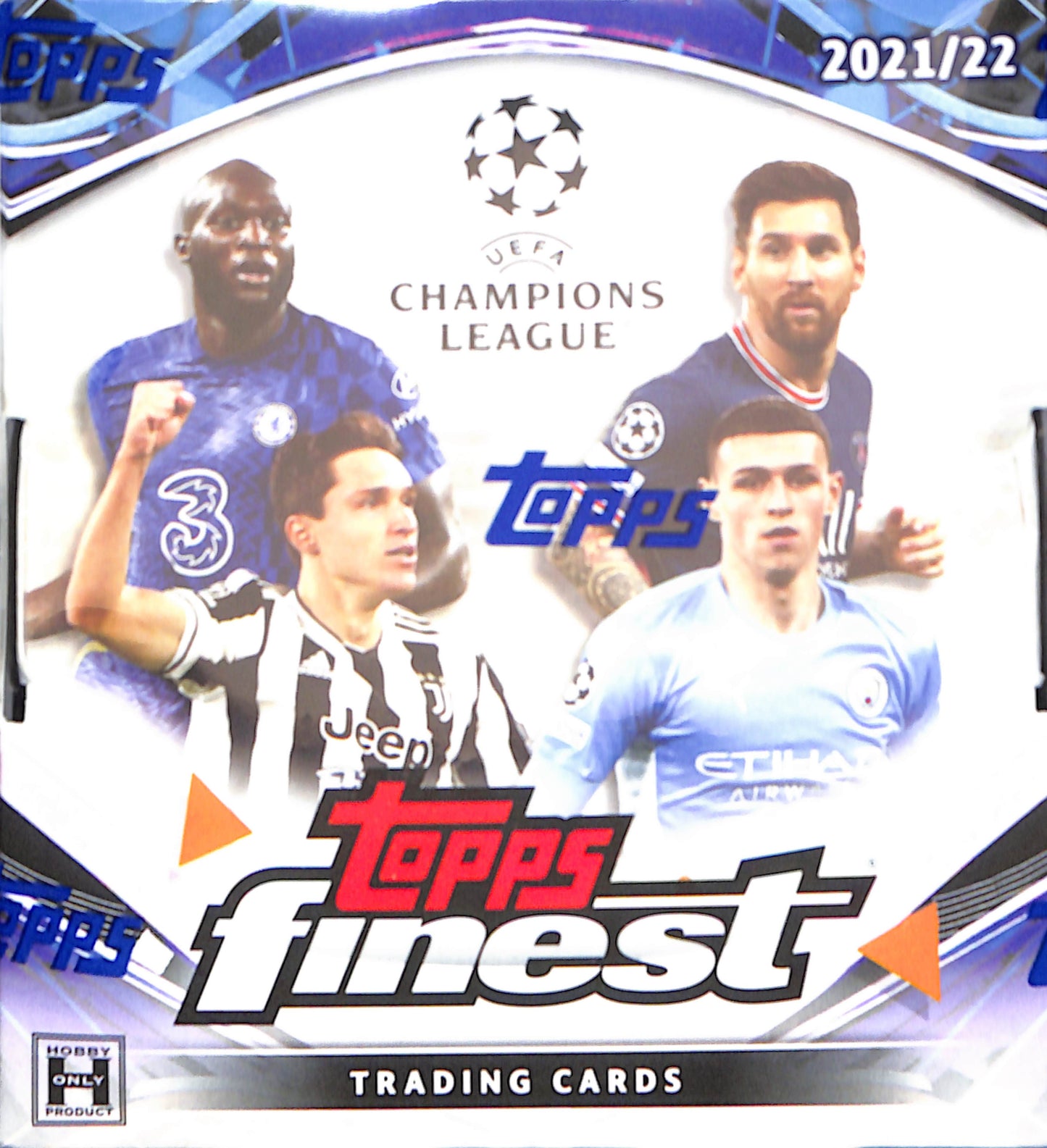 2021/22 Topps Finest UEFA Champions League Soccer Hobby Box - Sealed Wax