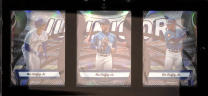 2024 Topps Stadium Club Chrome - Ken Griffey Jr - Triumvirates - Seattle Mariners - Baseball - #TVN-7 - #TVN-8 - #TVN-9