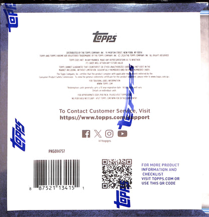 2024 Topps Chrome Football  - Mega Box - Sealed Wax