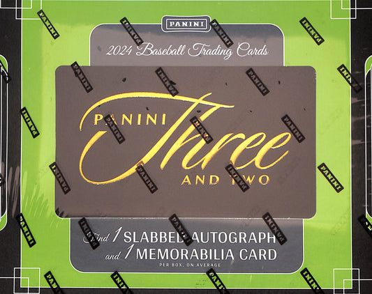 2024 Panini Three and Two - Baseball - Hobby Box - Sealed Wax