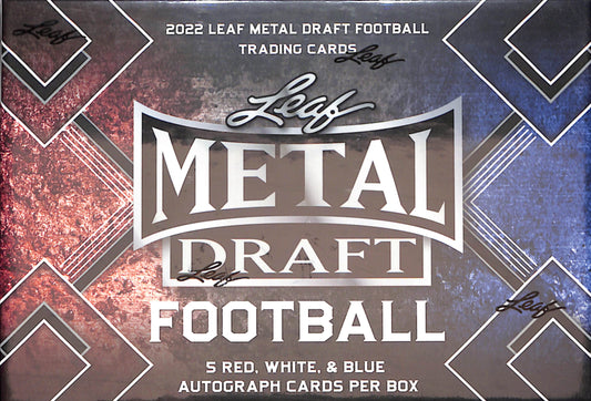 2022 Leaf Metal Draft - Football - Sealed Wax