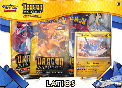 Pokemon Pin Collection - Dragon Majesty - Latios - Sealed Wax