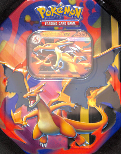 2026 Pokemon - Mega Charizard Tin - Choose your Charizard - Sealed Wax -