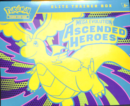 2026 Pokemon - Ascended Heroes - Elite Trainer Box - Sealed Wax