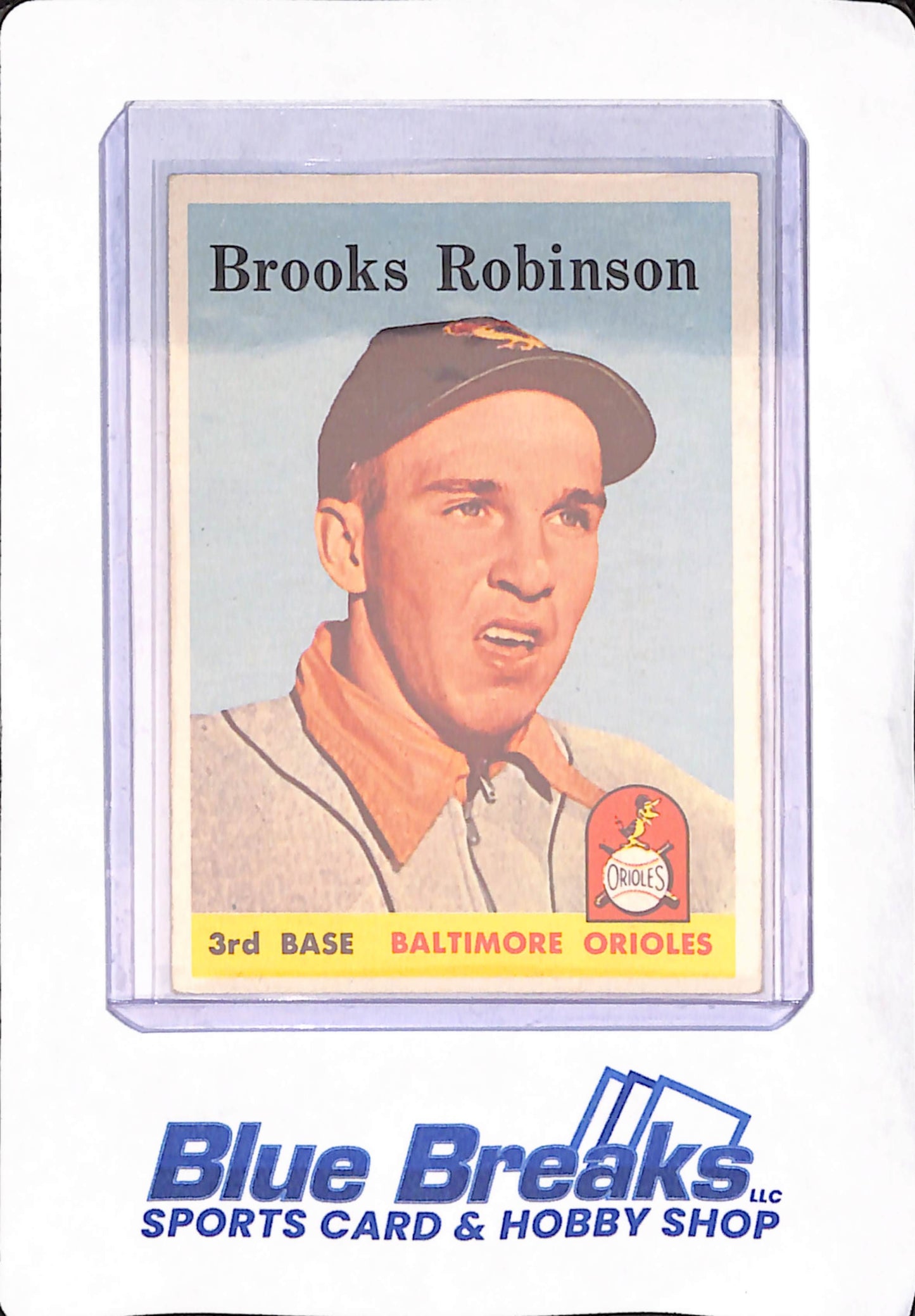 1958 Topps - Brooks Robinson - Baltimore Orioles - Baseball - #307