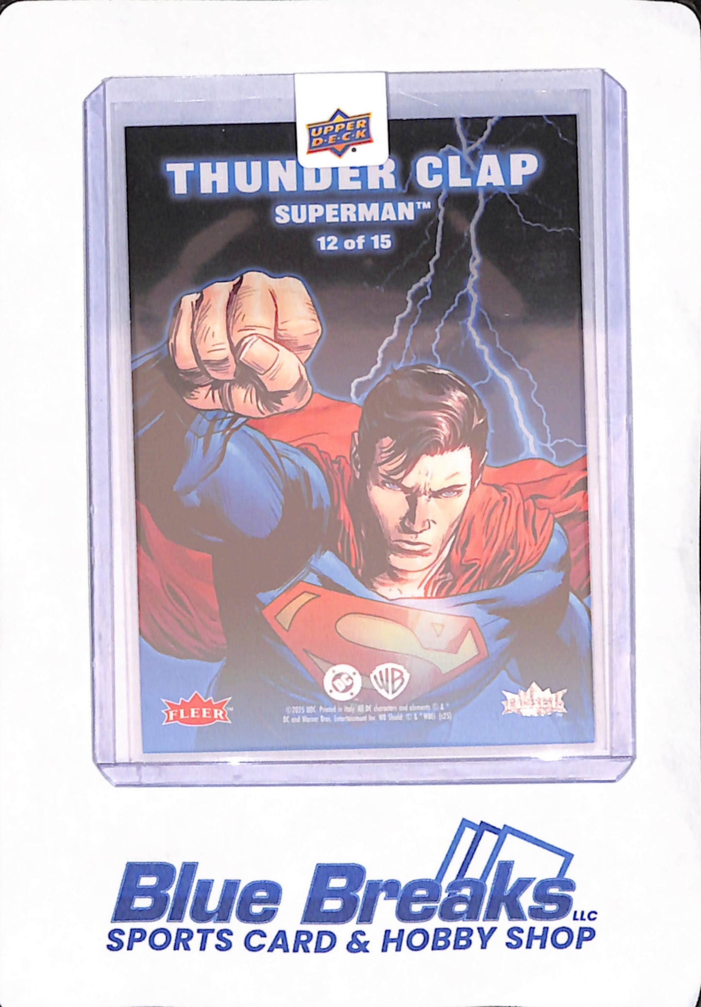 2025 Fleer Upper Deck - Superman - Thunder Clap - Warner Bros. - 12 of 15