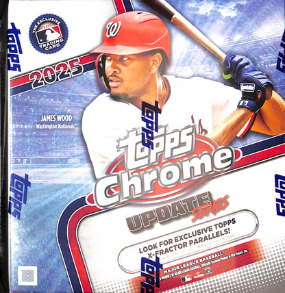 2025 Topps Chrome Baseball Update Series - Mega Box - Sealed Wax
