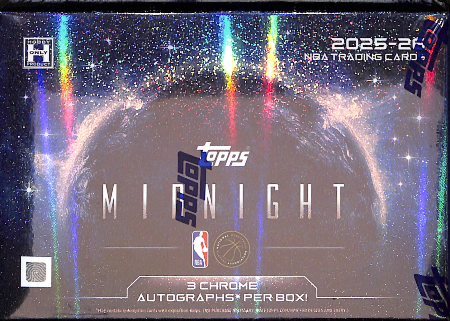 2025-26 Topps Midnight Basketball Hobby Box - Sealed Wax