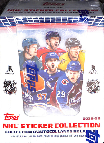 2025-26 Topps NHL Sticker Collection - Hockey - Sealed Wax