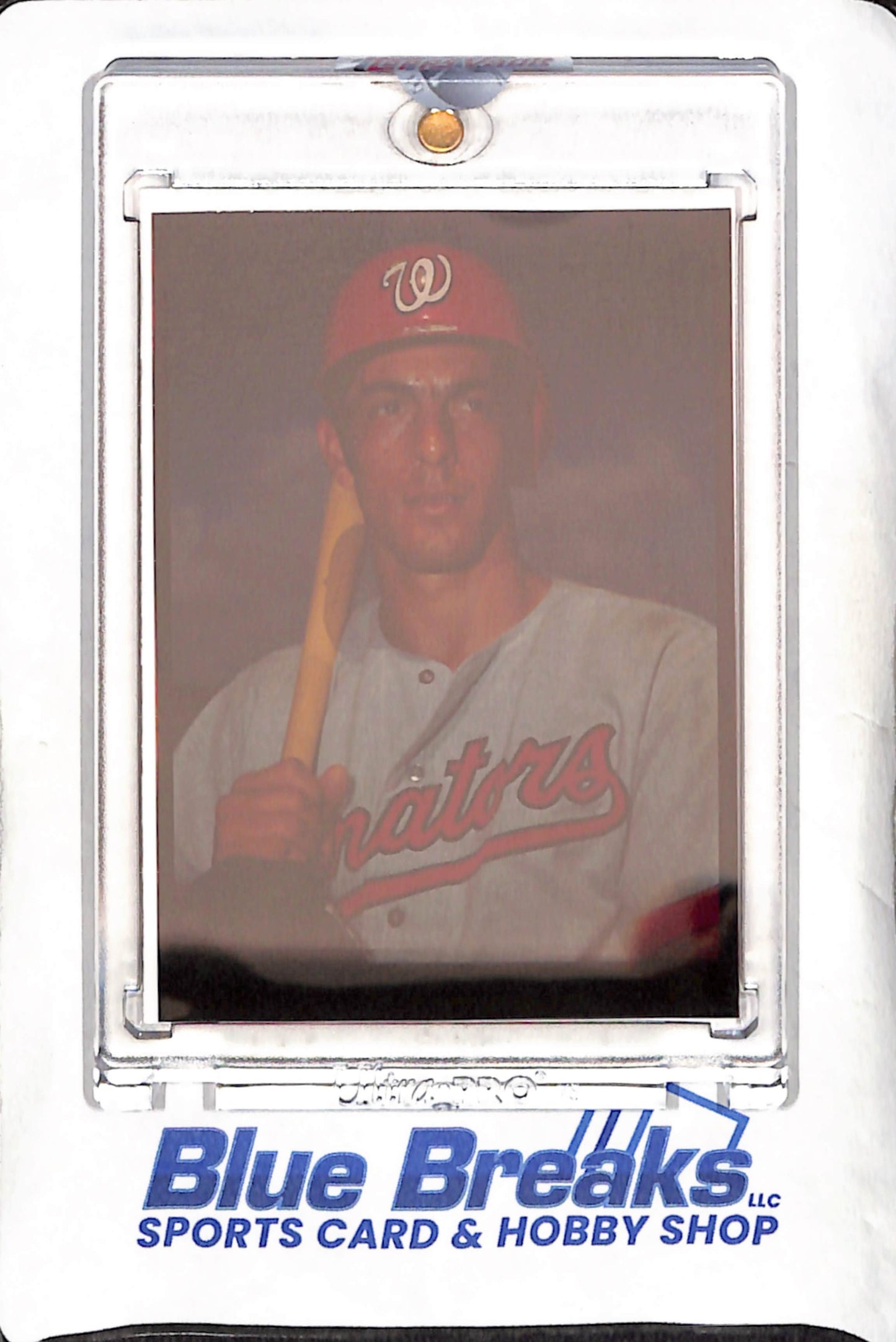 1971 Topps Authentic Memorabilia Negative - Gary Ratliff- Washington Senators - Baseball - Topps Vault #84397