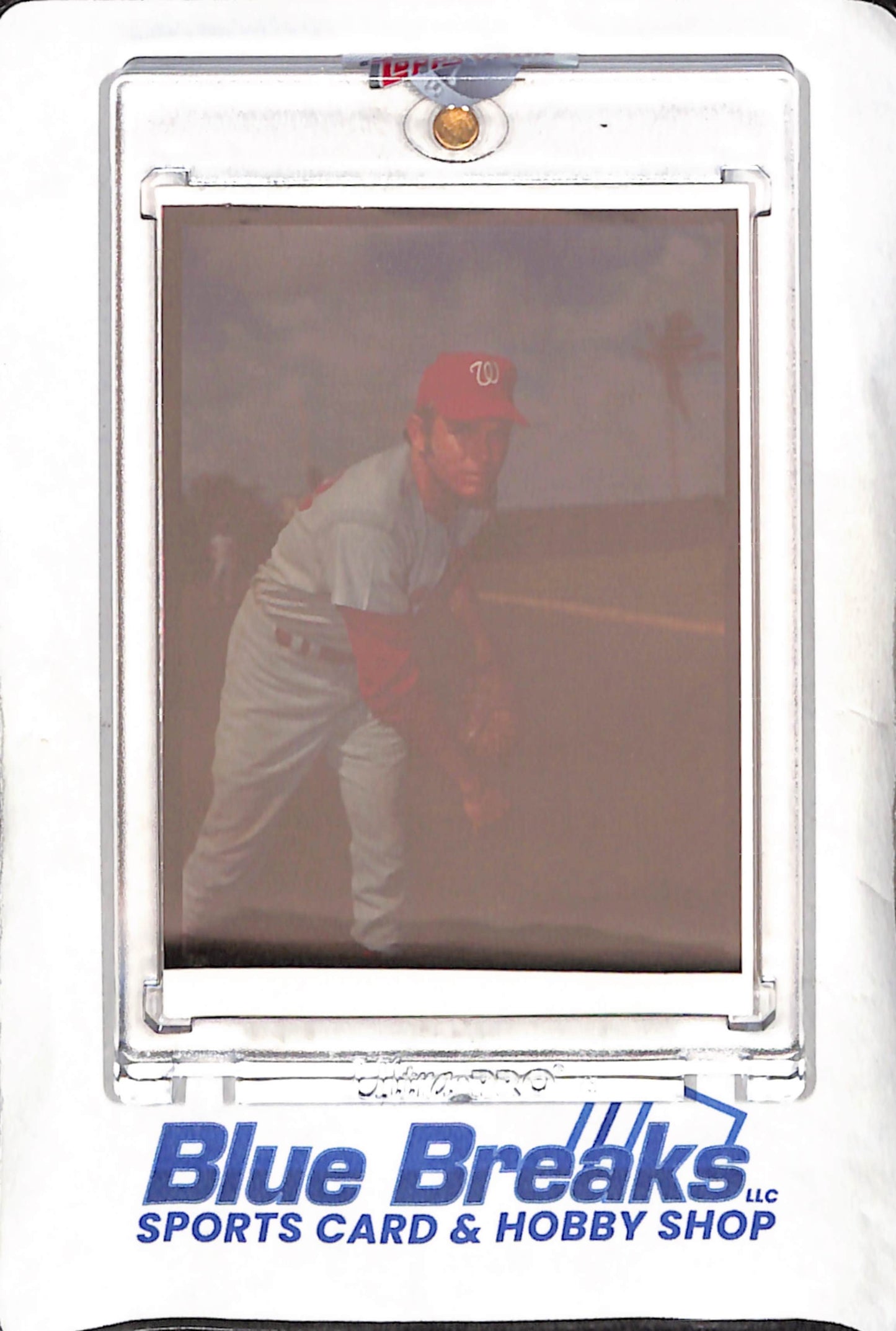 1971 Topps Authentic Memorabilia Negative - Casey Cox - Washington Senators - Baseball - Topps Vault #84396