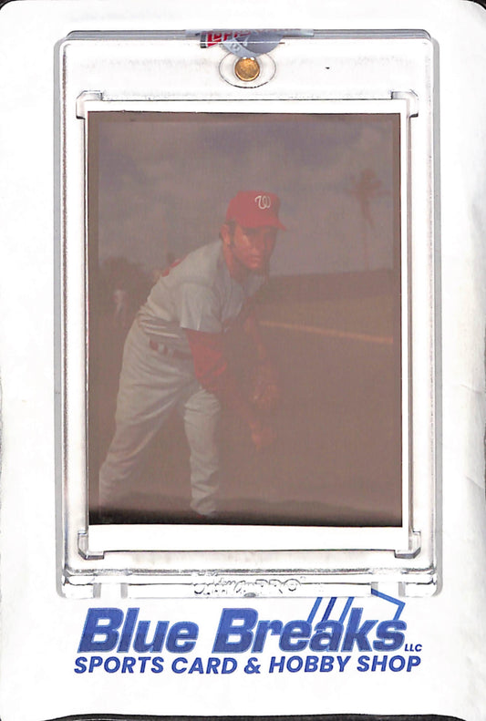 1971 Topps Authentic Memorabilia Negative - Casey Cox - Washington Senators - Baseball - Topps Vault #84396