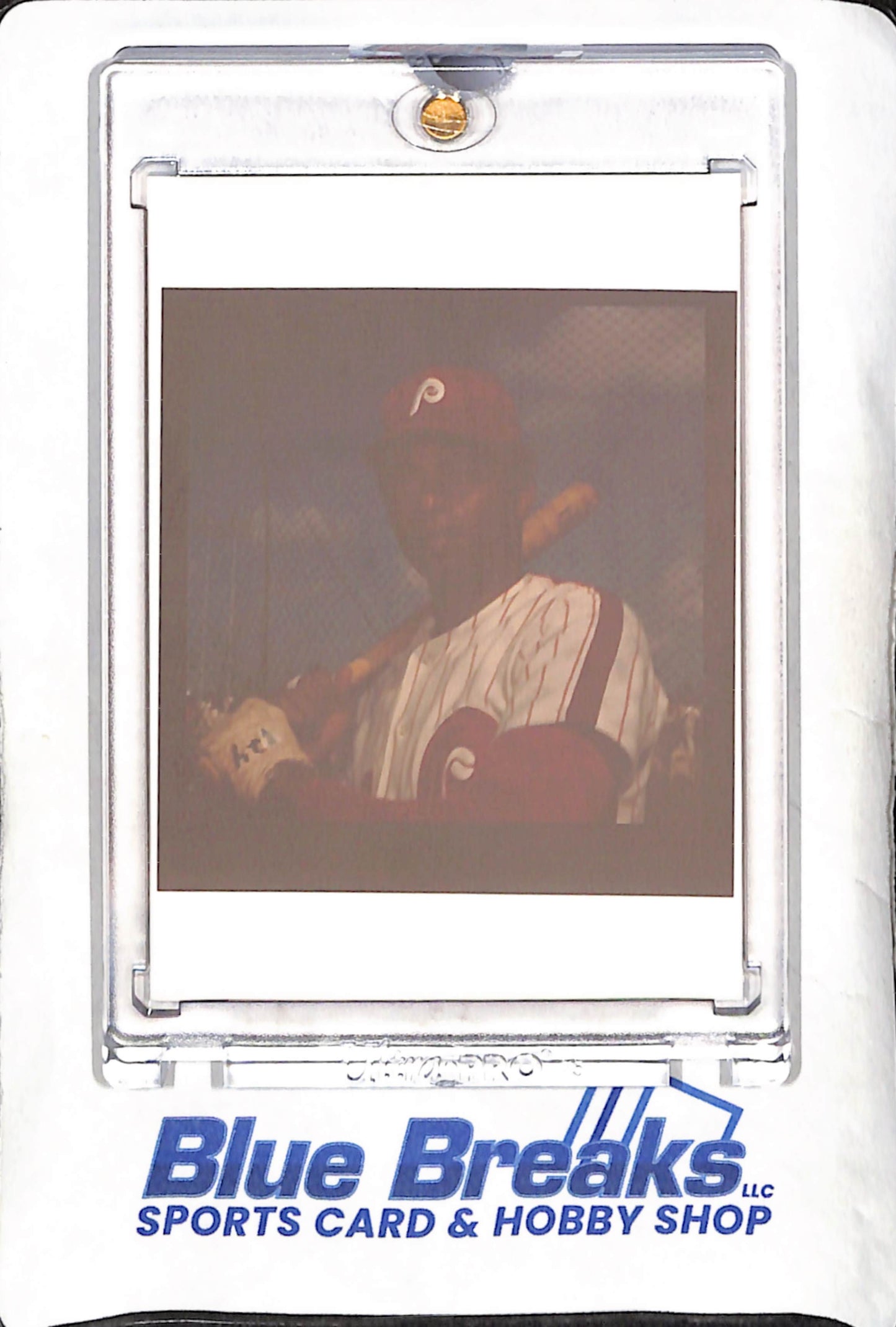 1974 Authentic Topps Memorabilia Negative - Bill Robinson - Philadelphia Phillies - Baseball - Topps Vault #100819