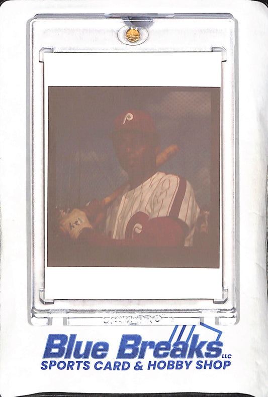 1974 Authentic Topps Memorabilia Negative - Bill Robinson - Philadelphia Phillies - Baseball - Topps Vault #100819
