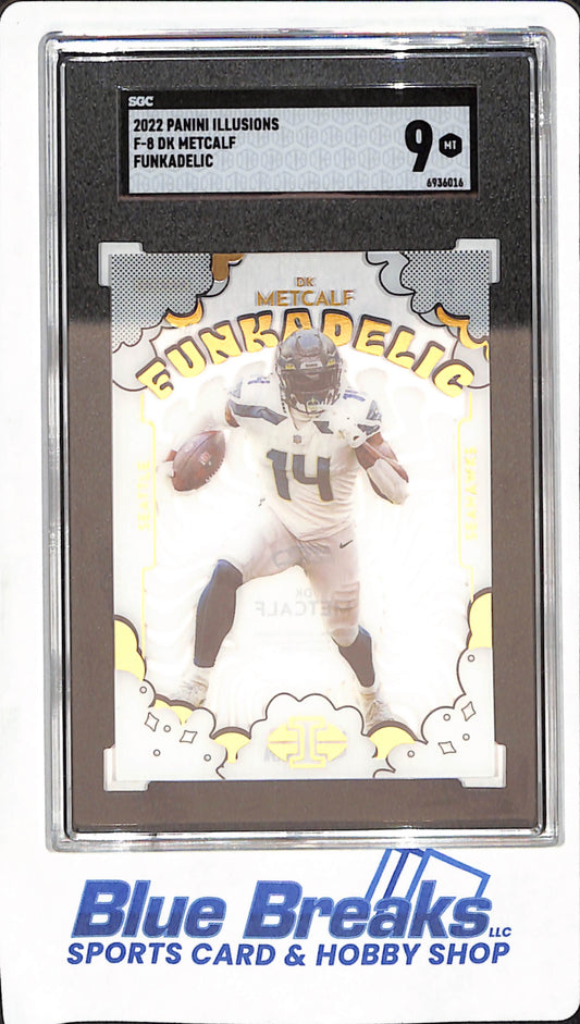 2022 Panini Illusions - DK Metcalf - Seattle Seahawks - Football - Funkadelic - SGC 9 - #F-8