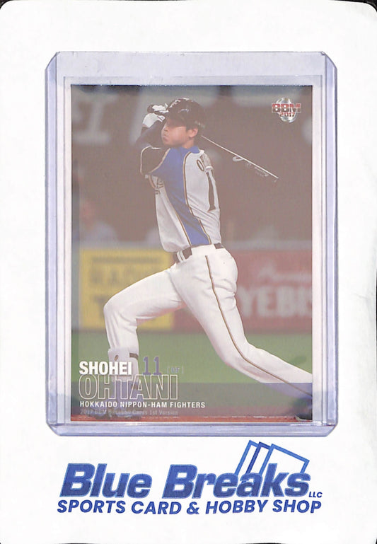 2017 Baseball Cards 1st Version - Shohei Ohtani - Hokkaido Nippon-Ham Fighters - Pacific League - #002