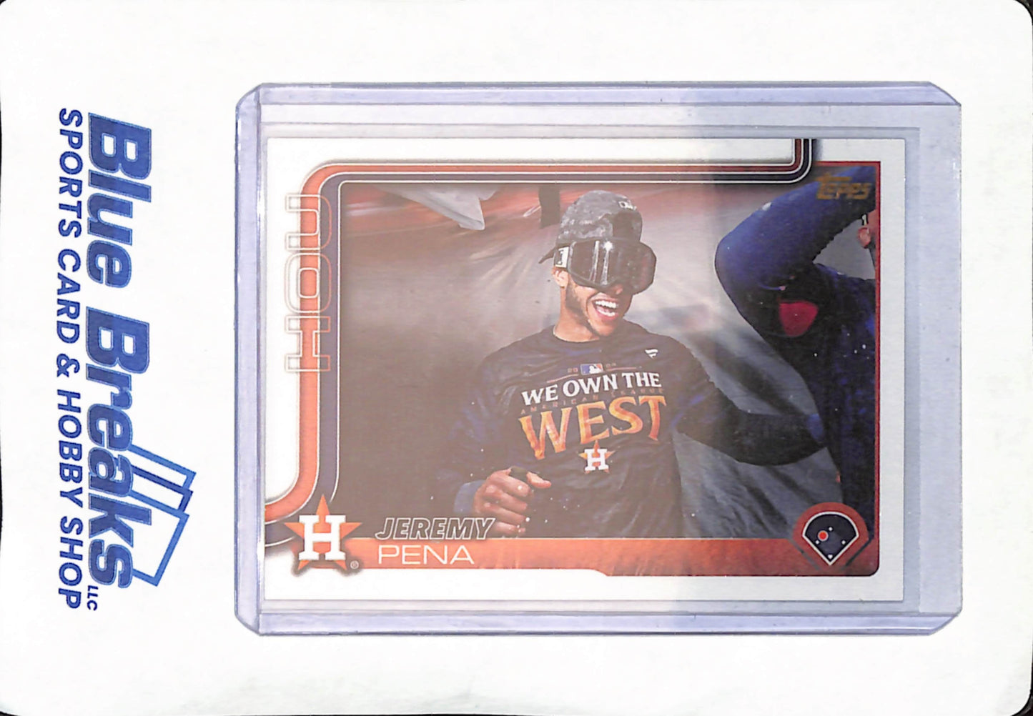 2025 Topps Series One - Jeremy Pena - Houston Astros - Baseball - Golden Mirror Image Variation - SSP - #307