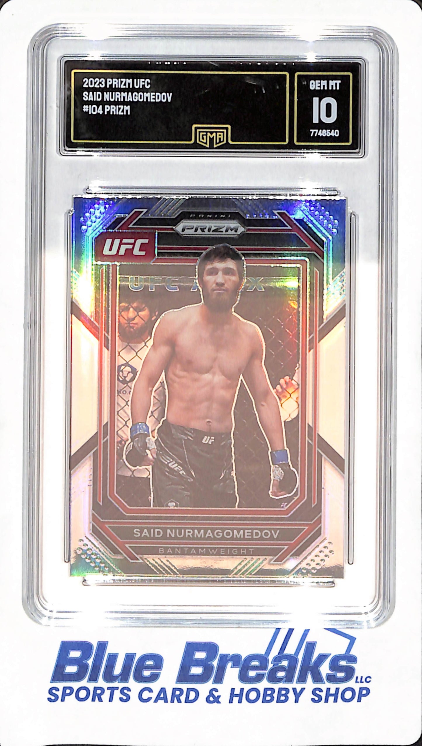 2023 Prizm - Said Nurmagomedov - Bantamweight - UFC - GMA GEM MT 10 - #104
