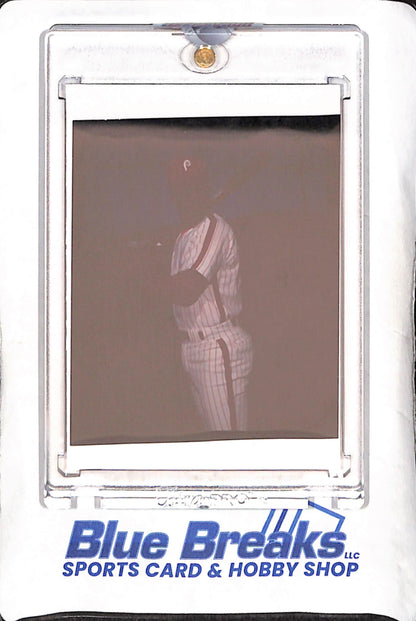 1982 Topps Authentic Memorabilia Negative - Dick Davis - Philadelphia Phillies - Baseball - Topps Vault #84395