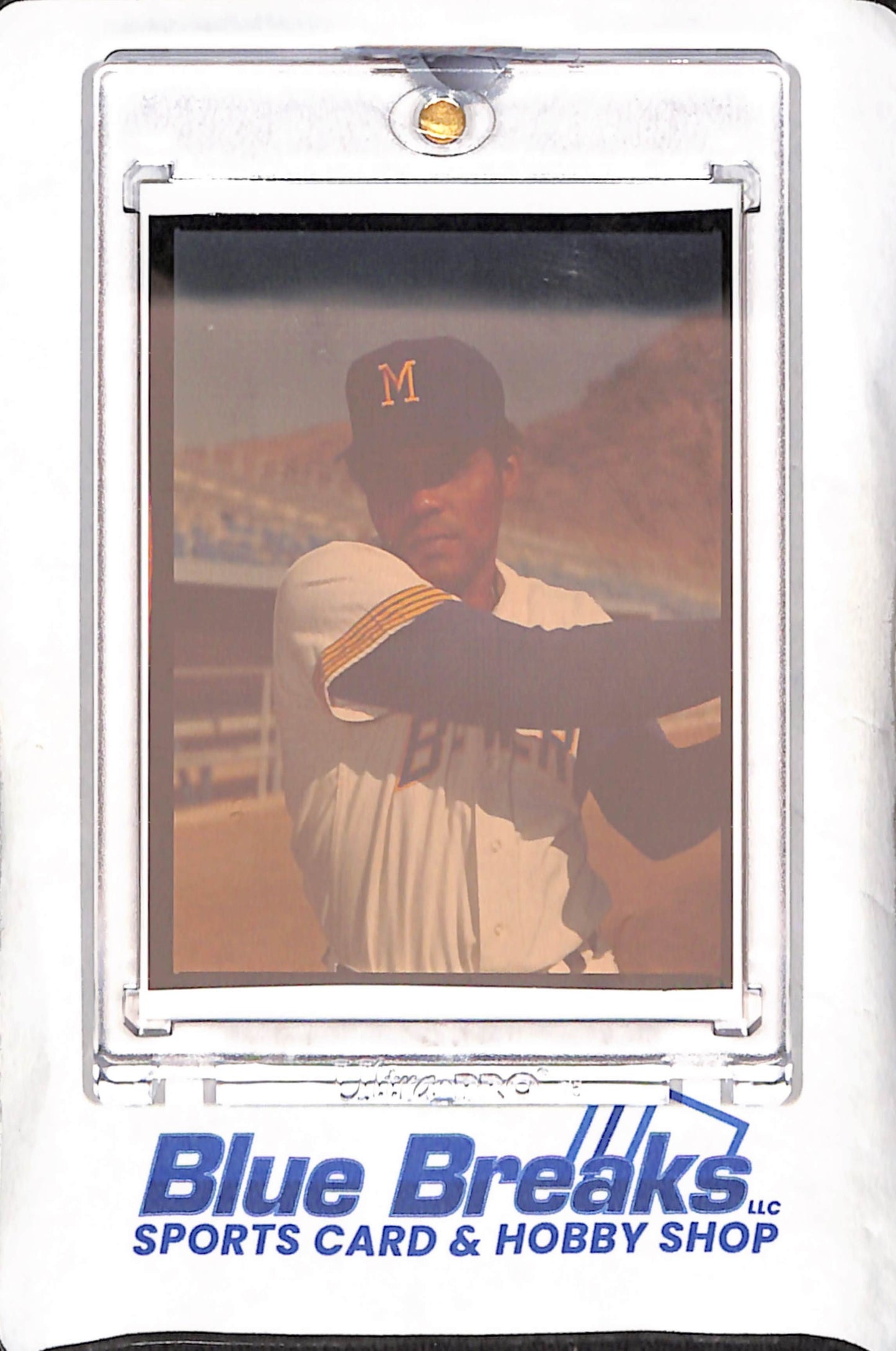1971 Topps Authentic Memorabilia Negative - Roberto Pena - Milwaukee Brewers - Baseball - Topps Vault #113047