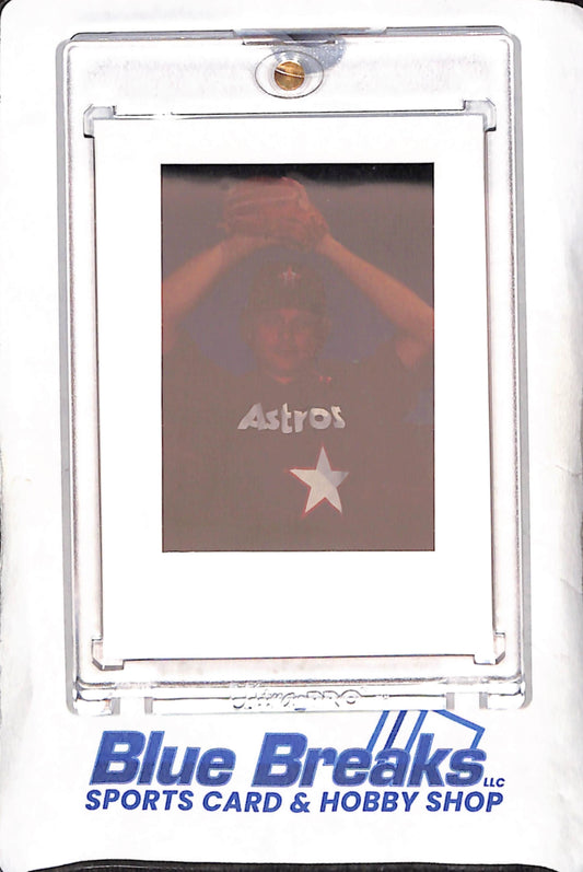 1983 Topps Authentic Memorabilia Negative - Joe Niekro - Houston Astros - Baseball - Topps Vault #114684
