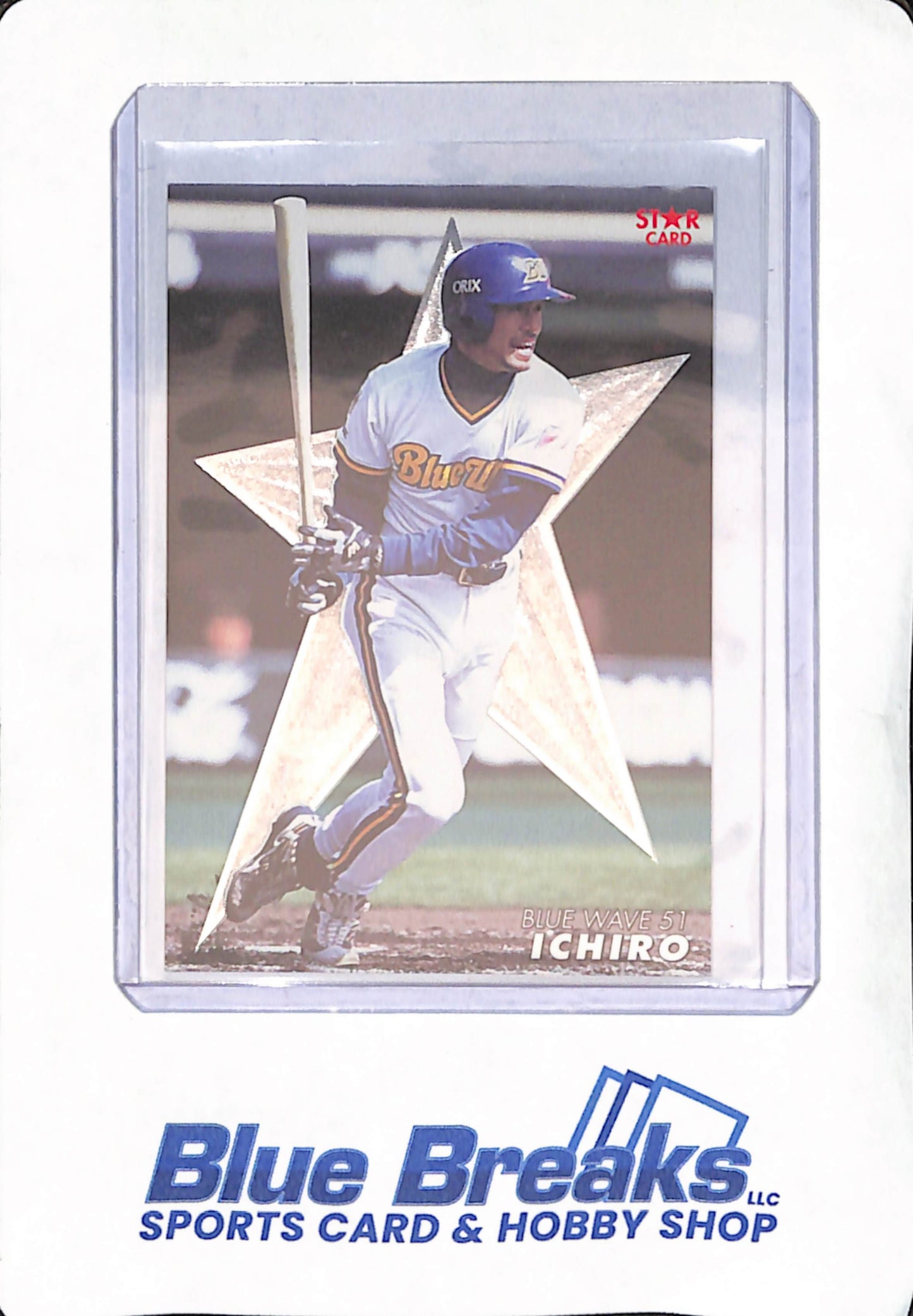 Calbee - Star Card - Ichiro Suzuki - Orix Blue Wave - Japanese - Baseball - #04