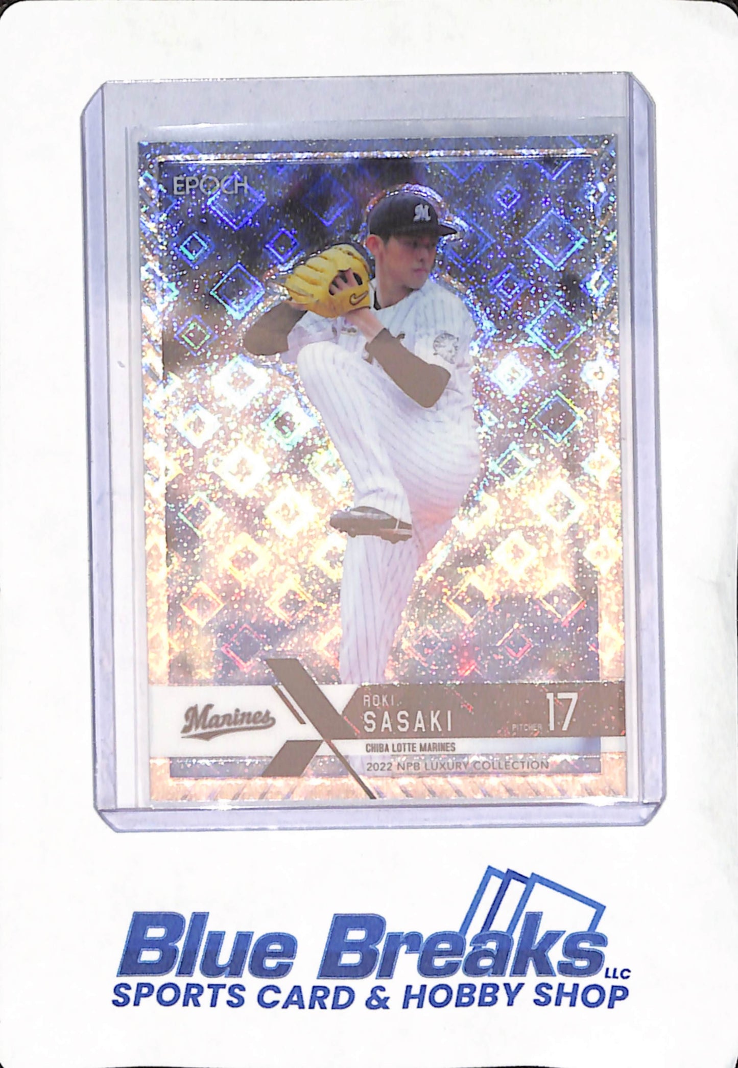 2022 Epoch NPB Luxury Collection - Roki Sasaki - Chiba Lotte Marines - Japanese - Baseball - #064