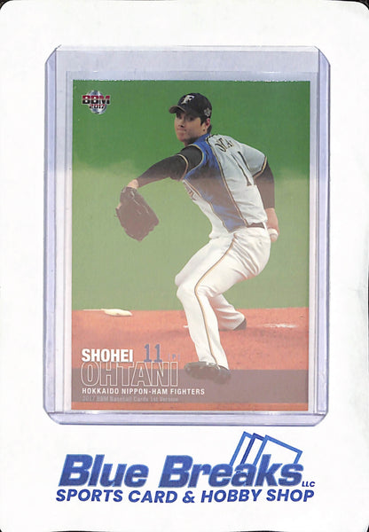 2017 BBM Baseball Cards 1st Version - Shohei Ohtani - Hokkaido Nippon-Ham Fighters - Japanese - Baseball - #002