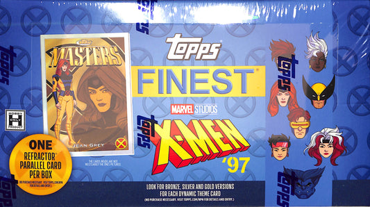 2025 Topps Finest X-Men '97 - Hobby Box - Sealed Wax