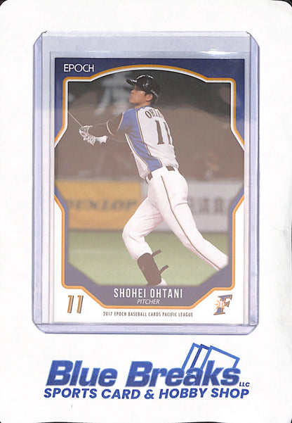 2017 Epoch Baseball Cards - Pacific League - Shohei Ohtani - Hokkaido Nippon-Ham Fighters - Japanese - Baseball - #01