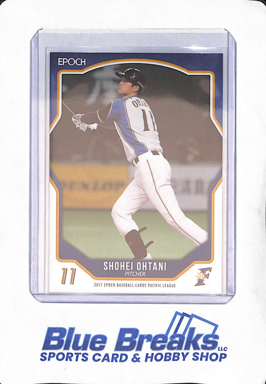 2017 Epoch Baseball Cards - Pacific League - Shohei Ohtani - Hokkaido Nippon-Ham Fighters - Japanese - Baseball - #01