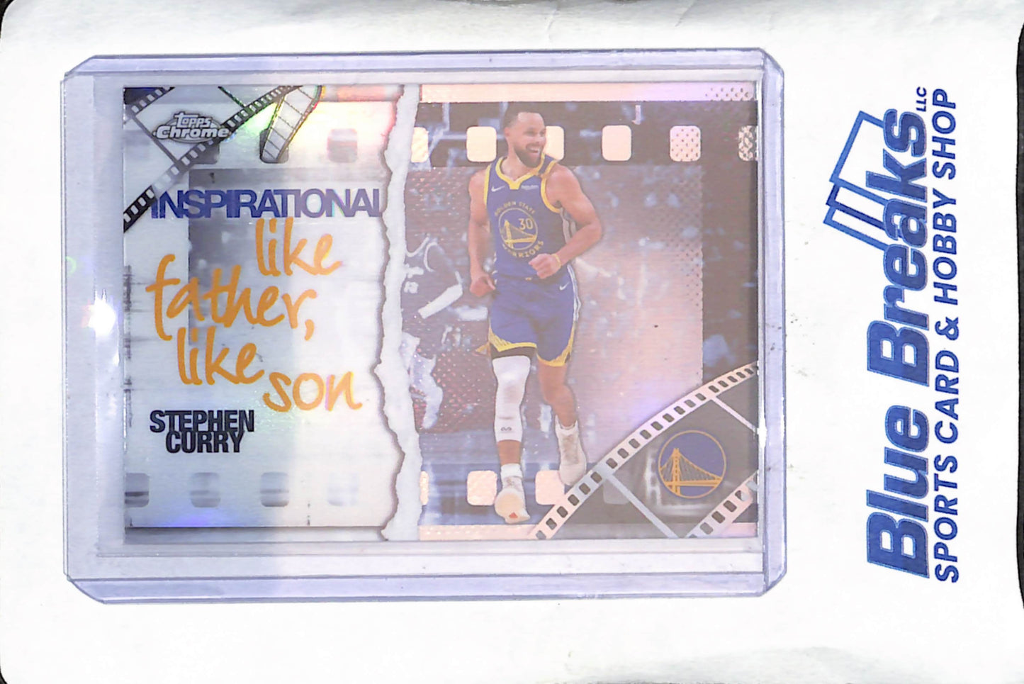 2025 Topps Chrome - Stephen Curry - Inspirational - Golden State Warriors - Basketball - #IP-2