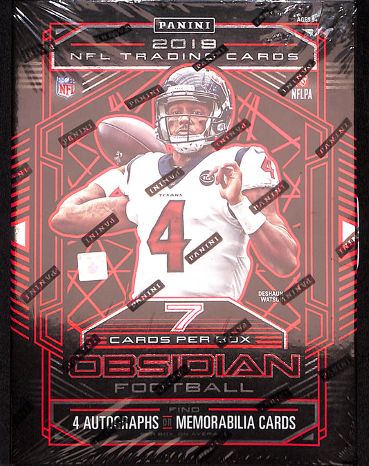 2019 Obsidian Football Hobby Box - Sealed Wax