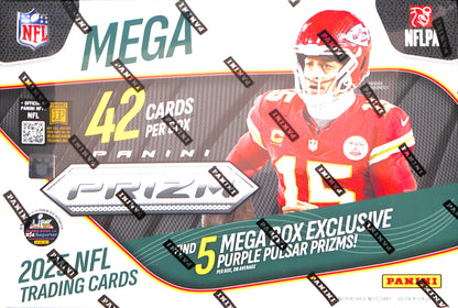 2025 Panini Prizm Hobby Mega - Football - Sealed Wax