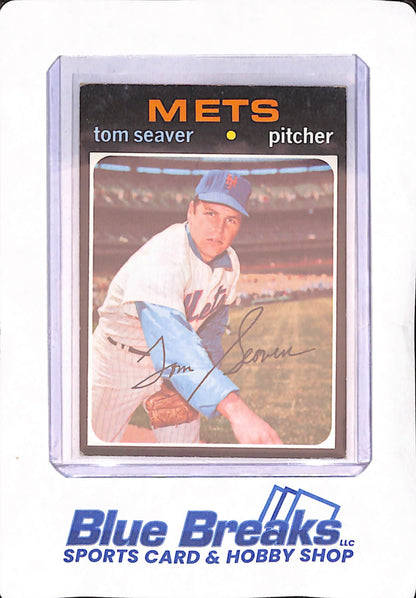 1971 Topps - Tom Seaver - New York Mets - Baseball - #160