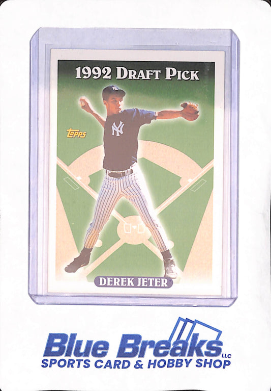 1993 Topps - 1992 Draft Pick - Derek Jeter - New York Yankees - Baseball - 1992 Draft Pick - #98