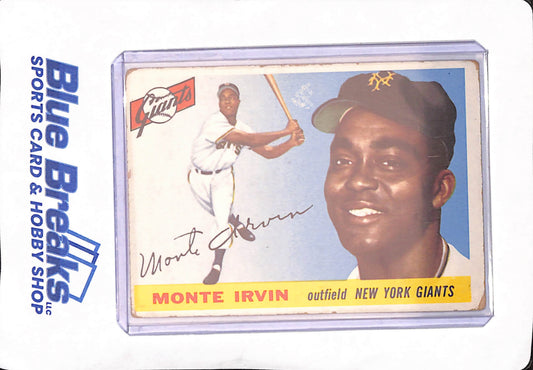 1955 Topps - Monte Irvin - New York Giants - Baseball - #100