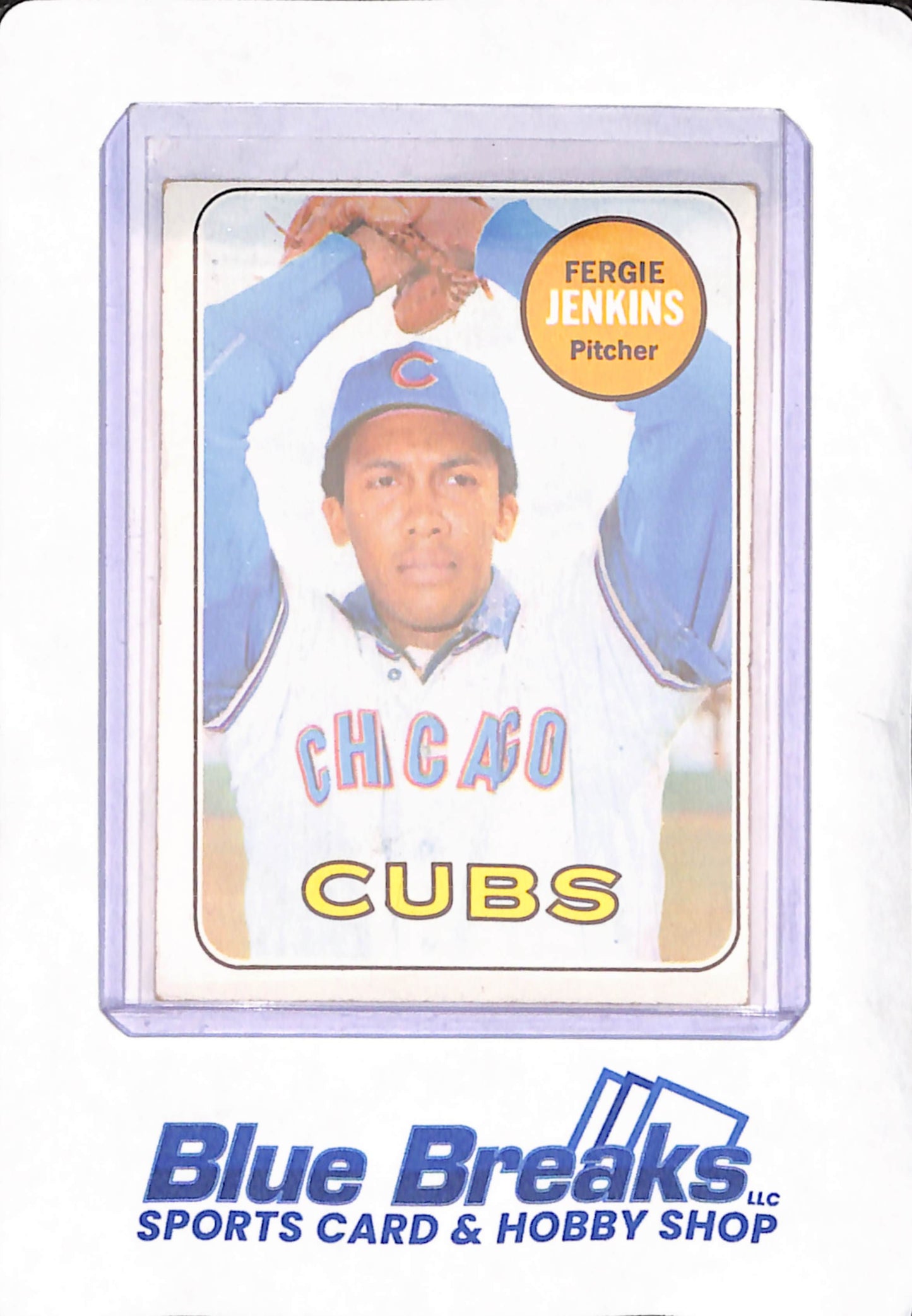 1969 Topps - Fergie Jenkins - Chicago Cubs - Baseball - #640