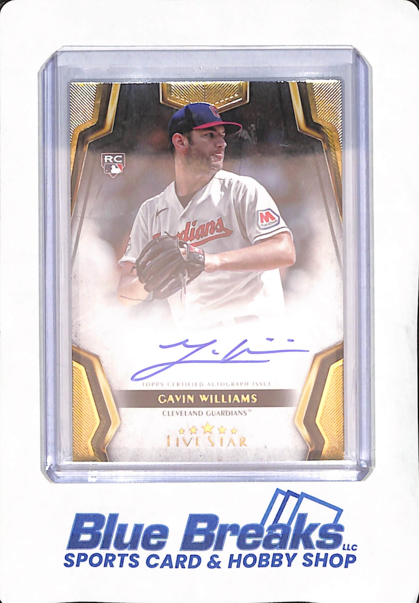 2024 Topps Five Star - Gavin Williams - Cleveland Guardians - Baseball - Autograph - RC - #FSA-GW