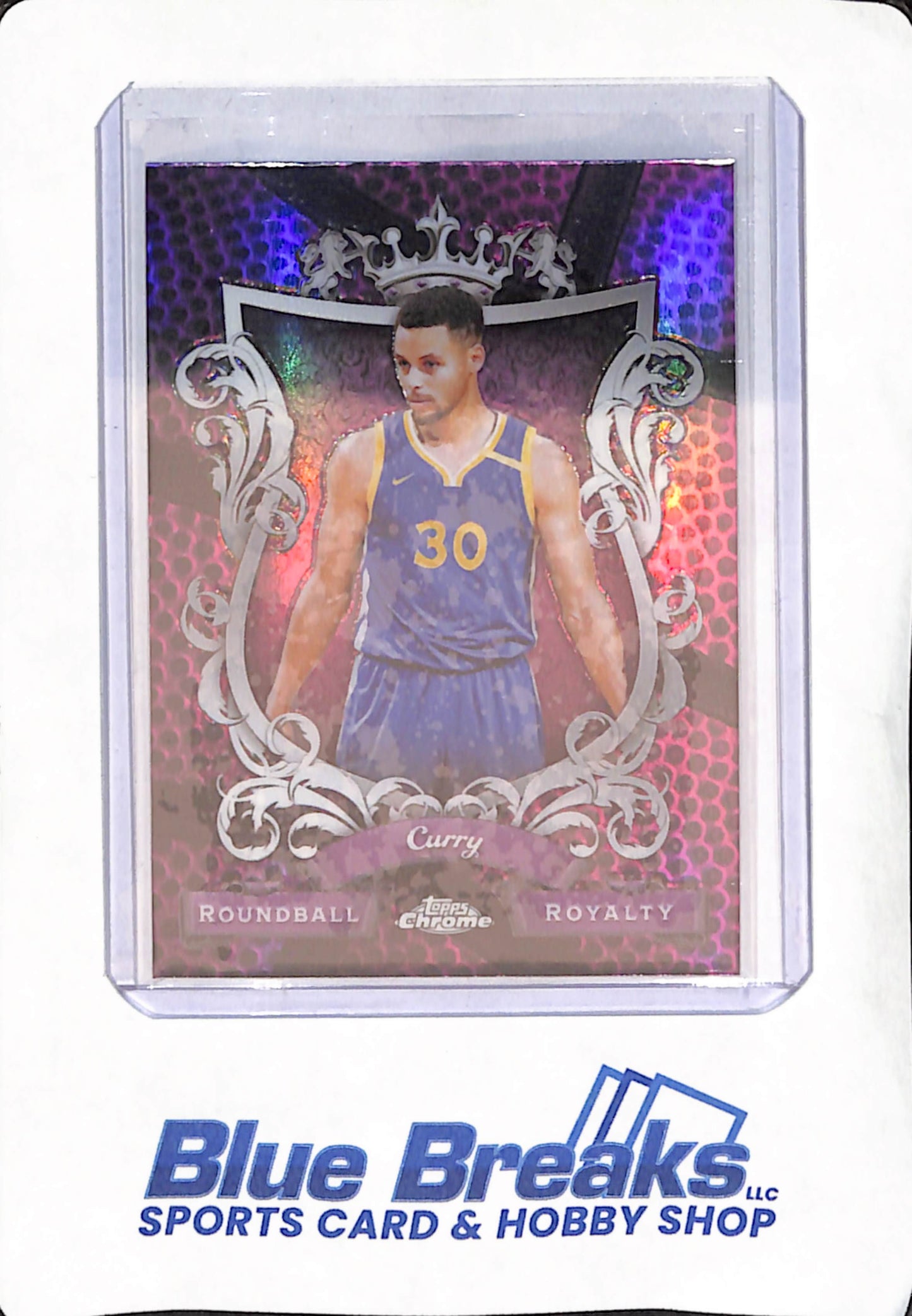2024 Topps Chrome - Stephen Curry - Golden State Warriors - Basketball - Roundball Royalty - #RR-20