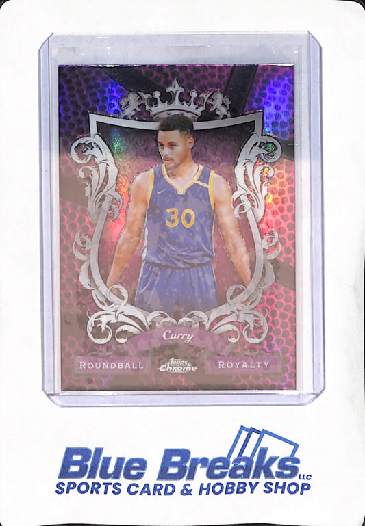 2024 Topps Chrome - Stephen Curry - Golden State Warriors - Basketball - Roundball Royalty - #RR-20