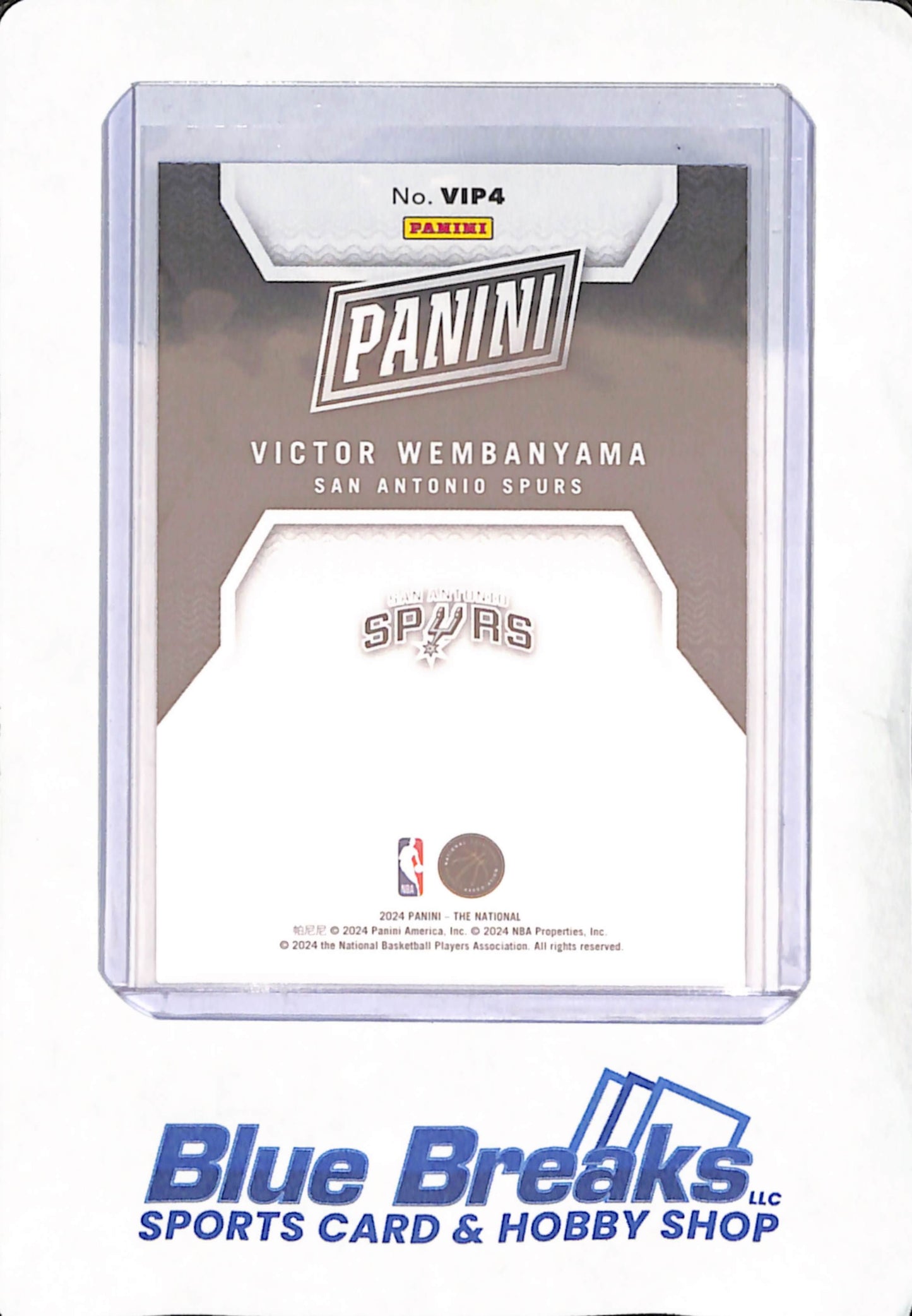2024 Panini - National VIP - Victor Wembanyama - San Antonio Spurs - Basketball - RC - #VIP4