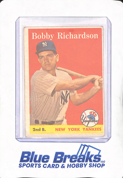 1958 Topps - Bobby Richardson - New York Yankees - Baseball - #101