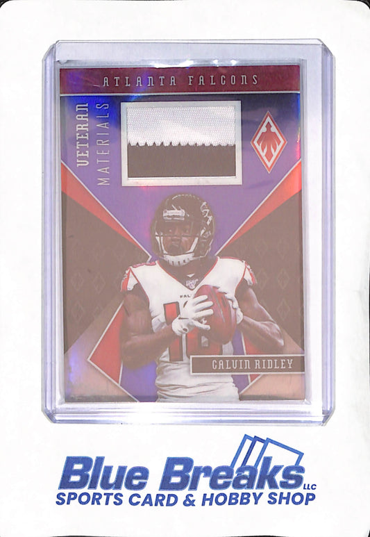 2020 Panini Phoenix - Calvin Ridley - Atlanta Falcons - Football - Relic - Veteran Materials - 29/35 - #5