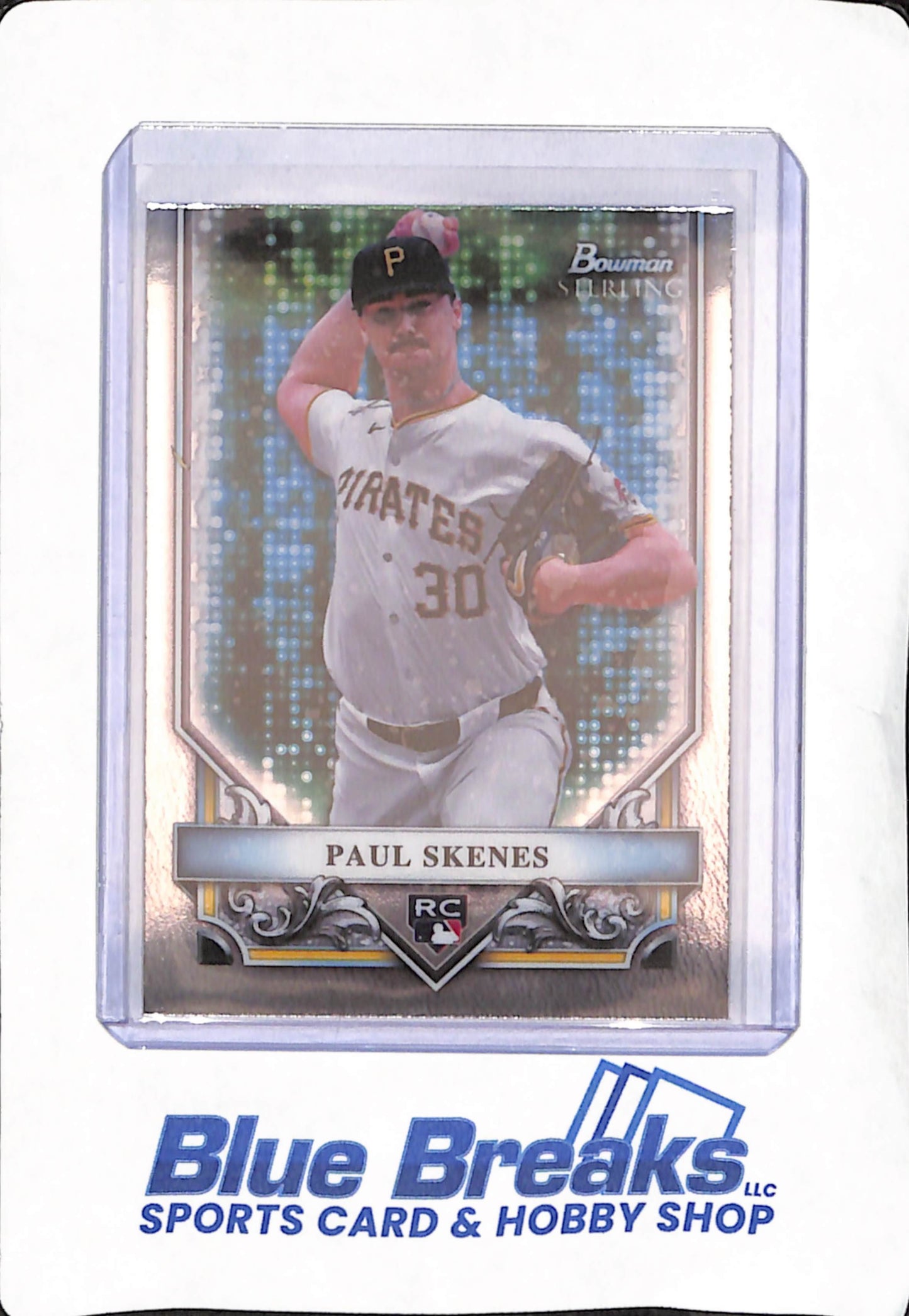 2024 Bowman Sterling - Paul Skenes - Pittsburgh Pirates - Baseball - RC - #BSR-30