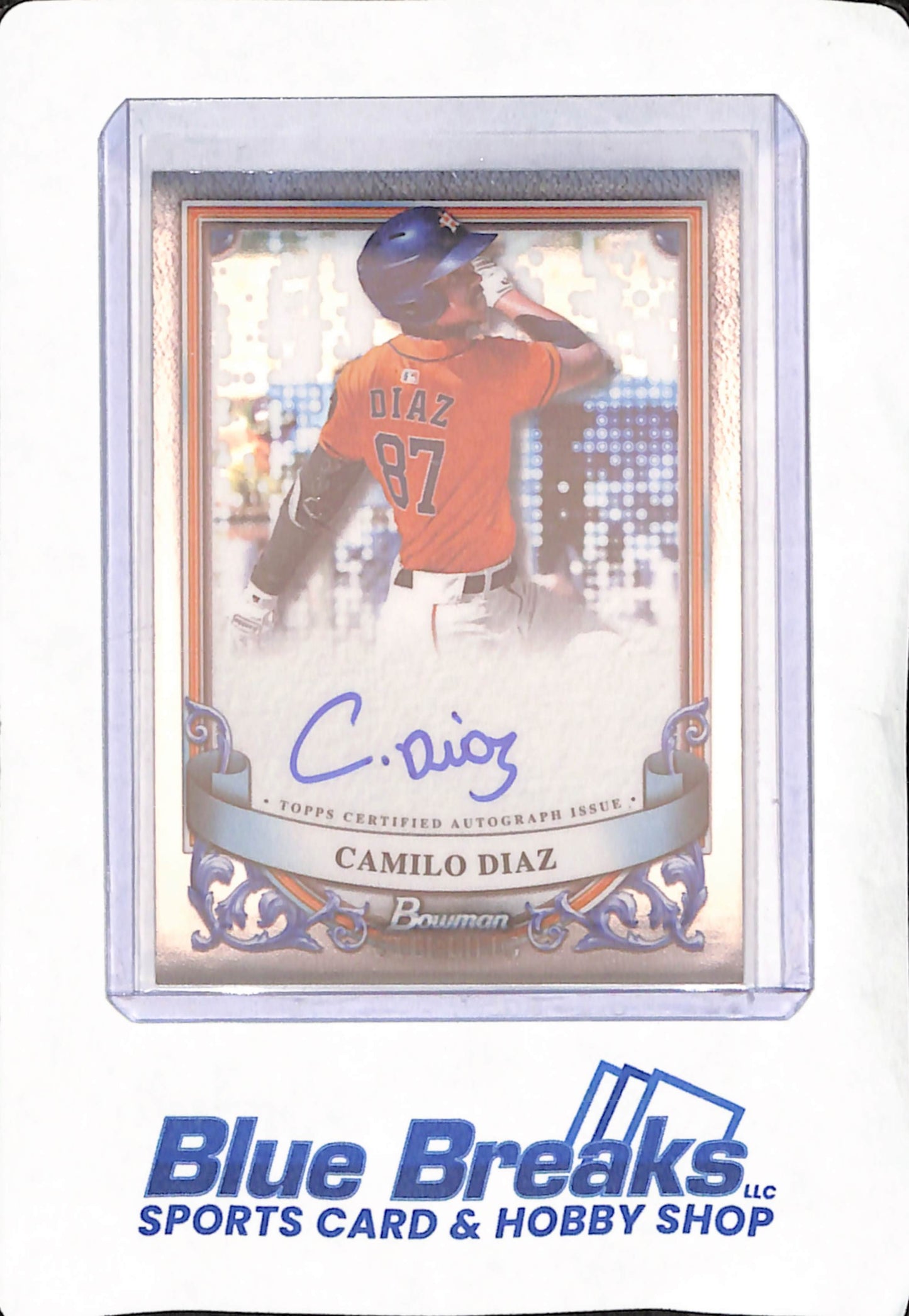 2024 Bowman Sterling - Camilo Diaz - Houston Astros - Baseball - Autograph - #PA-CD