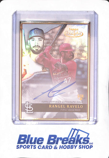 2020 Topps Gold Label - Rangel Ravelo - St. Louis Cardinals - Baseball - Autograph - RC - #GLA-RRA